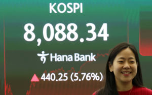 "삼전닉스 고마워!"…하루 만에 팔천피 회복