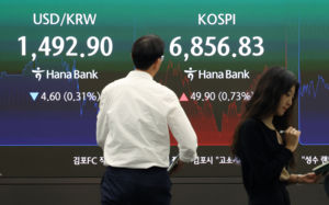 코스피, 수급 공방 속 소폭 반등…코스닥 1%대 하락