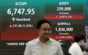 코스피, 6700선 탈환…삼전·닉스 쌍끌이