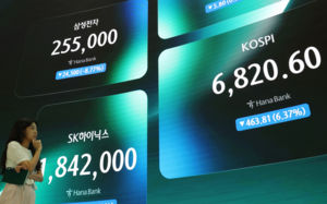 코스피 뒷심 부족…삼전 0.6%↑닉스 0.3%↓