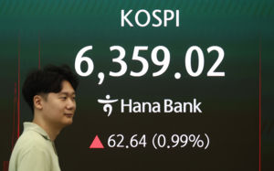 코스피·코스닥, 동반 상승 후 하락…혼조세 계속