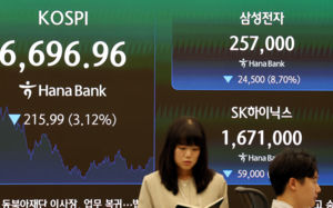 美반도체주 약세…삼전·닉스 프리마켓 2%대 ↓