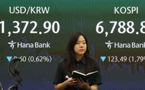원·달러 환율, 13개월 만에 1360원대 마감