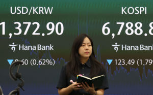 원·달러 환율, 13개월 만에 1360원대 마감