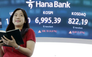 코스피, 장초반 7000포인트 탈환…15거래일 만