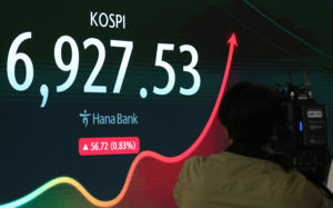 美금리 발작에도 코스피 장초반 6900선 회복