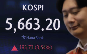 코스피, 앤트로픽發 훈풍에 5700선 회복