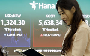 외인·기관 쌍끌이 매수…코스피 5600선 회복