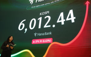 6000피 회복…24만 전자·148만 닉스 탈환