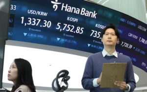 알파벳 쇼크에 코스피 또 출렁…5710선 후퇴