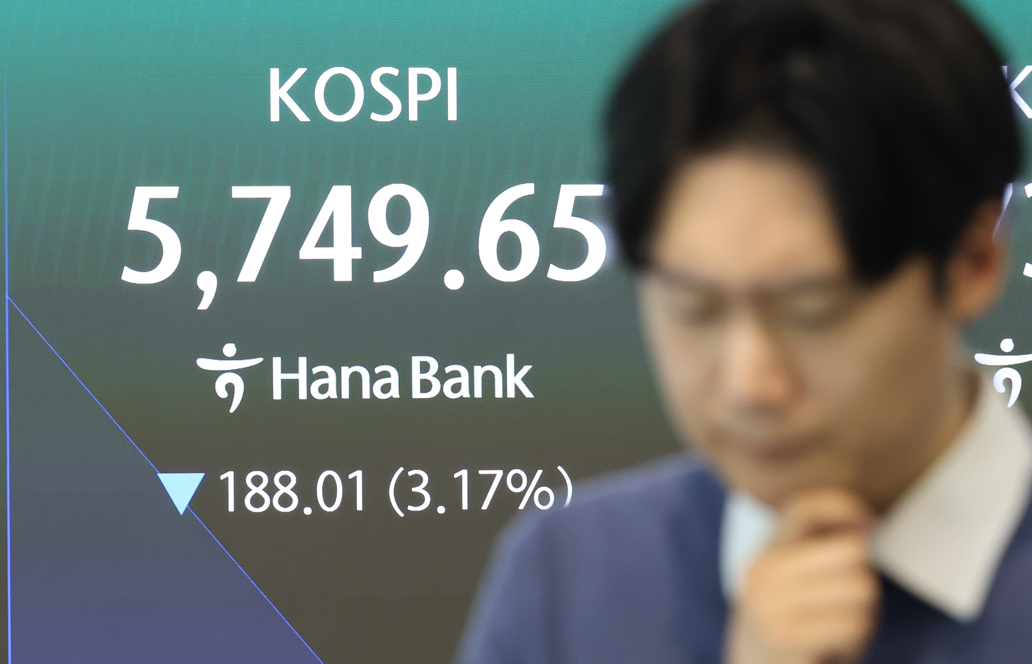 코스피 4%대 급락에 '매도 사이드카' 발동