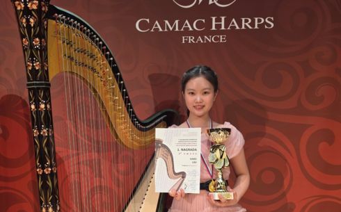 임하라, 韓 최초 슬로베니아 하프 콩쿠르 우승