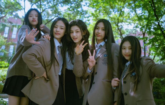 뉴진스, 코펜하겐서 앨범 준비? 어도어 "사전 프로덕션 과정"