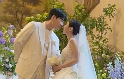 부침 끝 결혼 신지♥문원"식 잘 끝마쳐" 감사인사