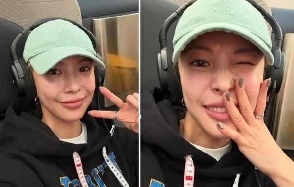 보아, 묘하게 달라진 얼굴