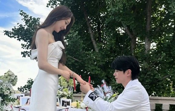 강균성 14세 연하 신부, 프러포즈 받은 순간 공개
