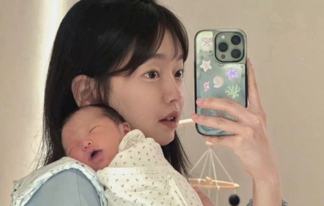 강아랑 "아이 태어났다" 결혼 3년 만에 첫 출산