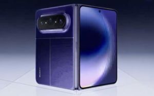 와이드형 폴더블폰 시장 선점 공략…화웨이 '퓨라 X 맥스' 공개