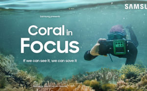 "갤럭시가 살린 바다" 삼성 산호초 보호 프로젝트, 국제 어워드 금상