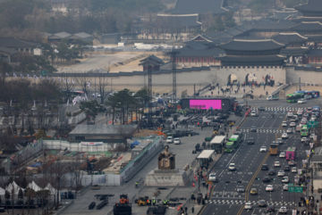 30만 구름인파에 광화문 호텔은 '풀부킹'…안전관리에도 '만전'
