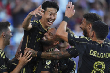 '에이징커브 논란 종식' 손흥민, 커리어 첫 4도움…LAFC 대승 견인