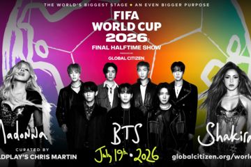 BTS, 월드컵 결승전 하프타임쇼 출연…마돈나·샤키라 나란히
