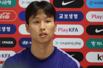 엄지성 "조규성에게 크로스 올릴 때 '가나전' 스쳤다"