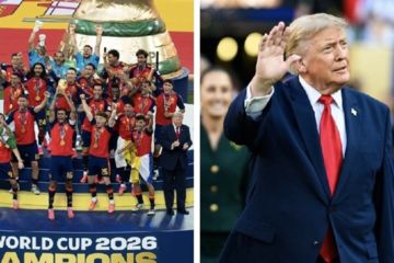 FIFA '트럼프 지우기'에 발끈…백악관, 맞대응 사진 공개