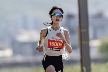"달리다 숨졌는데 달리기로 추모?"…유지원 '애도런' 논란