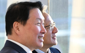 최태원 , 엔비디아 GTC 첫 참석…'AI 동맹' 강화