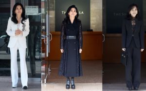 올해는 에르메스·구찌…이부진 '주총 패션' 경영학