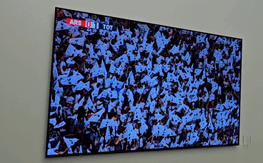 "관중 함성 높여줘" 한마디에 입체적 사운드…삼성, AI TV 체험해보니