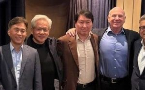 젠슨 황 "韓과 AI 협력"…최태원 별도 회동도