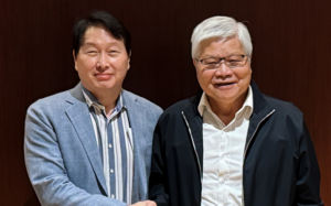 SK 최태원, 젠슨 황 이어 TSMC 회장과 회동