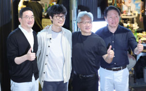 '로보틱스' 말한 젠슨 황, 韓기업 릴레이 회동