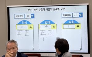 소상공인 "최저임금 차등적용 무산 유감"