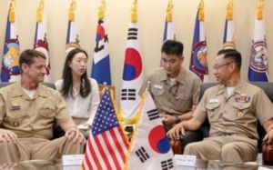 '이재용 장남' 이지호 소위, 한미 해군 회의 통역 지원
