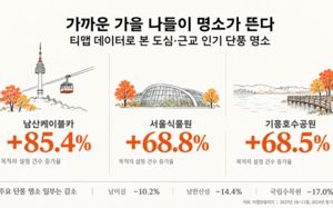 "단풍구경 멀리 갈 필요있나요"…요즘 뜨는 '이곳'