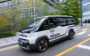 "운전자 없이 車가 온다"…기아, 판교서 PV5 원격 카셰어링 실증