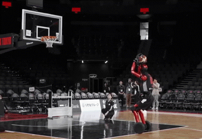 르브론이 따로 없네…日도요타 농구 로봇 공개