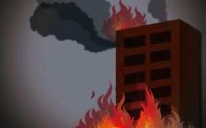 용인 처인구 물류창고 화재…대응 1단계 발령