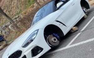 주차된 BMW서 바퀴 훔친 20대 2명 검거…5대 피해