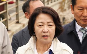 민주 경기지사 후보 추미애 선출…과반 득표