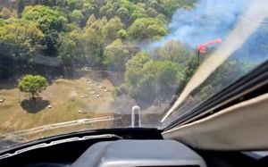 남양주 진접 산불…헬기 투입 40분만에 주불 '진화'