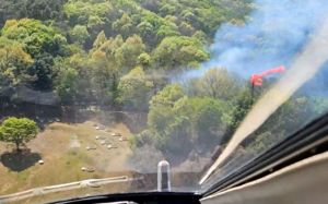 남양주 진접 산불…헬기 투입 40분만에 주불 '진화'