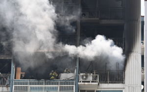 '방화 의심' 의왕 아파트 화재로 부부 사망