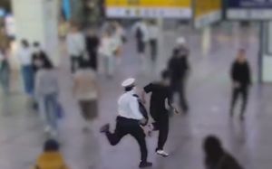 수배 내려진 불체자, 무단횡단 중 경찰에 덜미