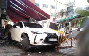 안산서 60대 여성 몰던 승용차 인도 돌진…3명 중경상