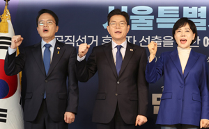 與 서울시장 후보, 박주민·정원오·전현희 3파전