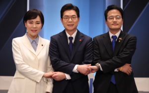 與, 서울시장 후보 합동연설…정원오 견제 집중